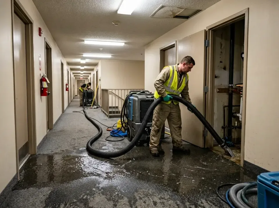 multi-unit-apartment-hallway-f-005 — frequently asked questions, Emergency Burst Pipe Water Extraction & Removal in Longmont…